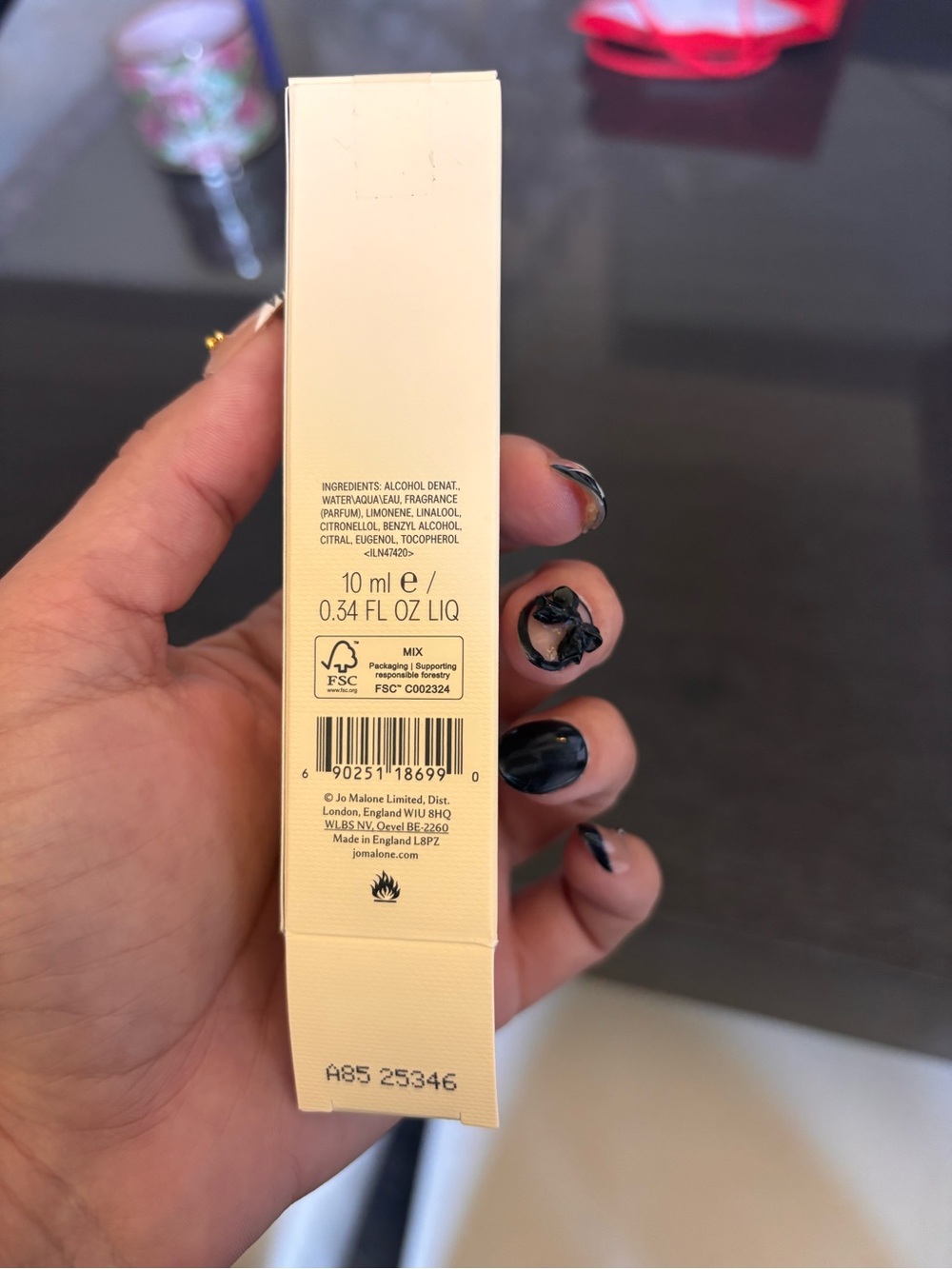 Jo Malone Yuzu Zest Travel Cologne - Yellow & Clear - Picture 5 of 8
